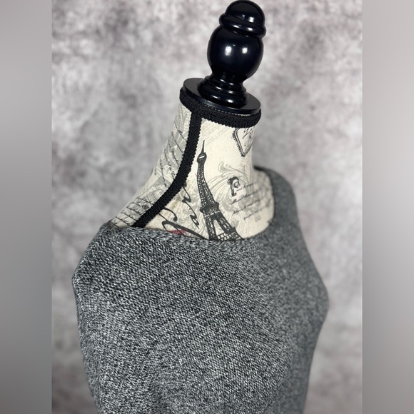 Copper Key Gray Peppered Comfortable Knit Top Size S - Picture 9 of 12